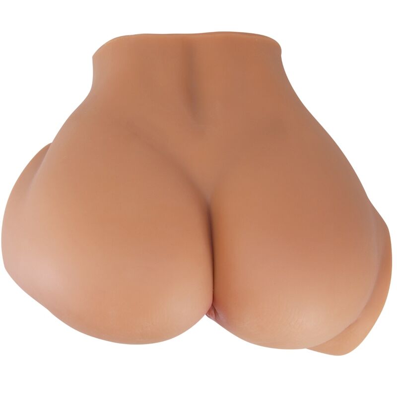 CRAZY BULL – VIBRATORE EMILIA ASS CON VAGINA E ANO REALISTICI, TELECOMANDO IN CARNE