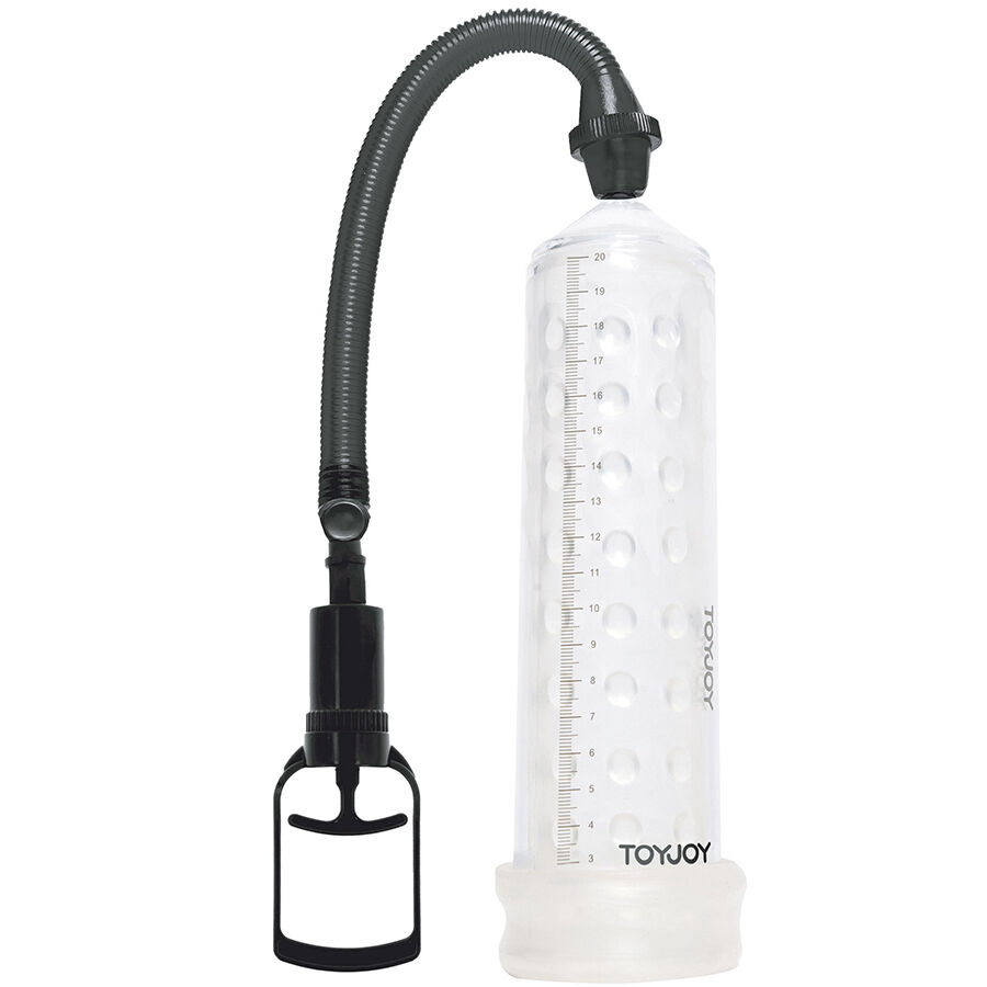 TOYJOY – POMPA PER MASSAGGI POTENTE CON MANICOTTO TRASPARENTE
