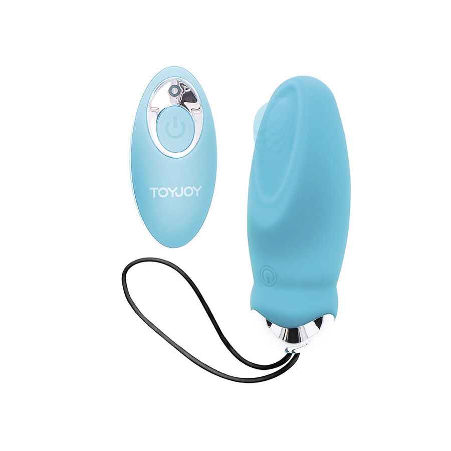 TOYJOY – VIBRATORE HAPPINESS SONO COSÌ EGGCITED CON TELECOMANDO BLU