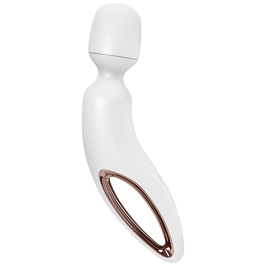 SATISFYER – BACCHETTA ERLAND MASSAGGIATORE VIBRANTE BIANCO