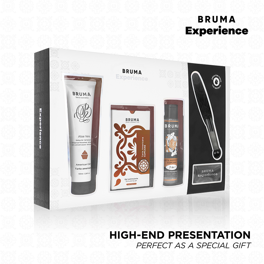 BRUMA XPERIENCE – KIT TENTAZIONE DOLCE AMERICANA CON POTENZIATORE DI ORGASMO