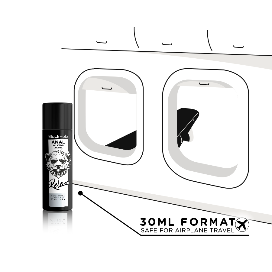 BLACK HOLE – RILASSANTE ANALE JOJOBA RELAX BASE SILICONE 30 ML