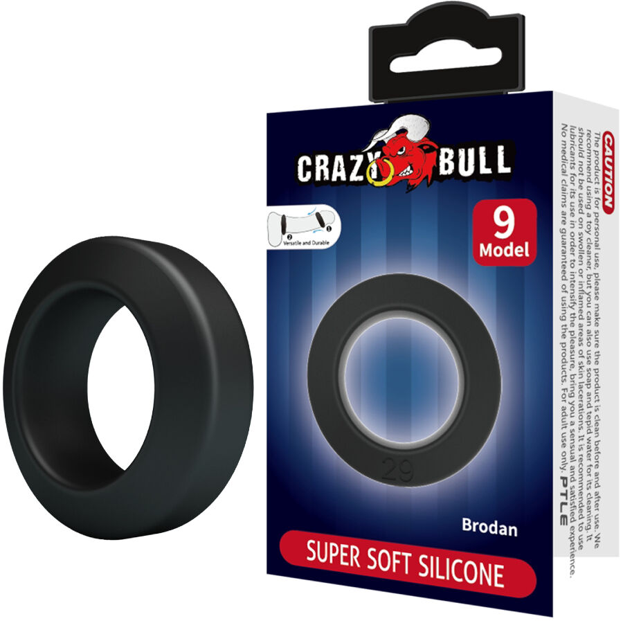 CRAZY BULL – BRODAN ANELLO IN SILICONE MODELLO 9