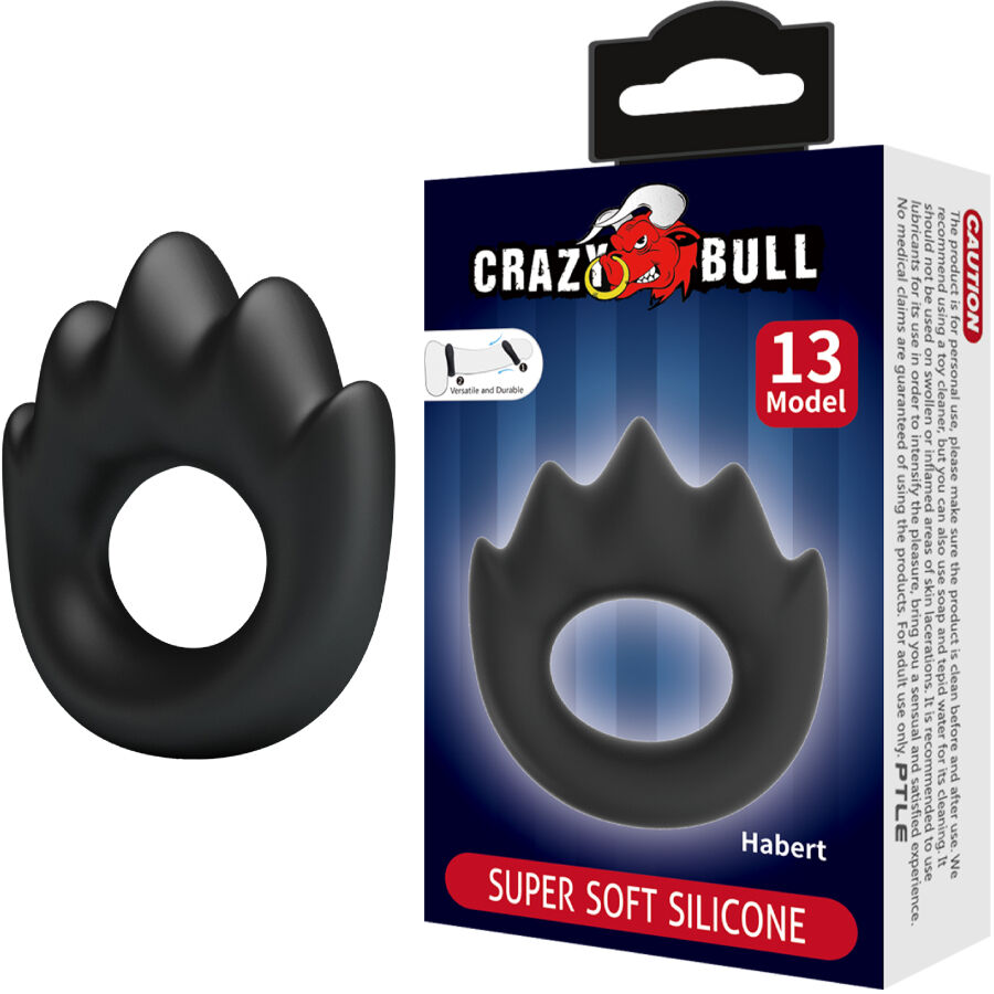 CRAZY BULL – HABERT ANELLO IN SILICONE MODELLO 13