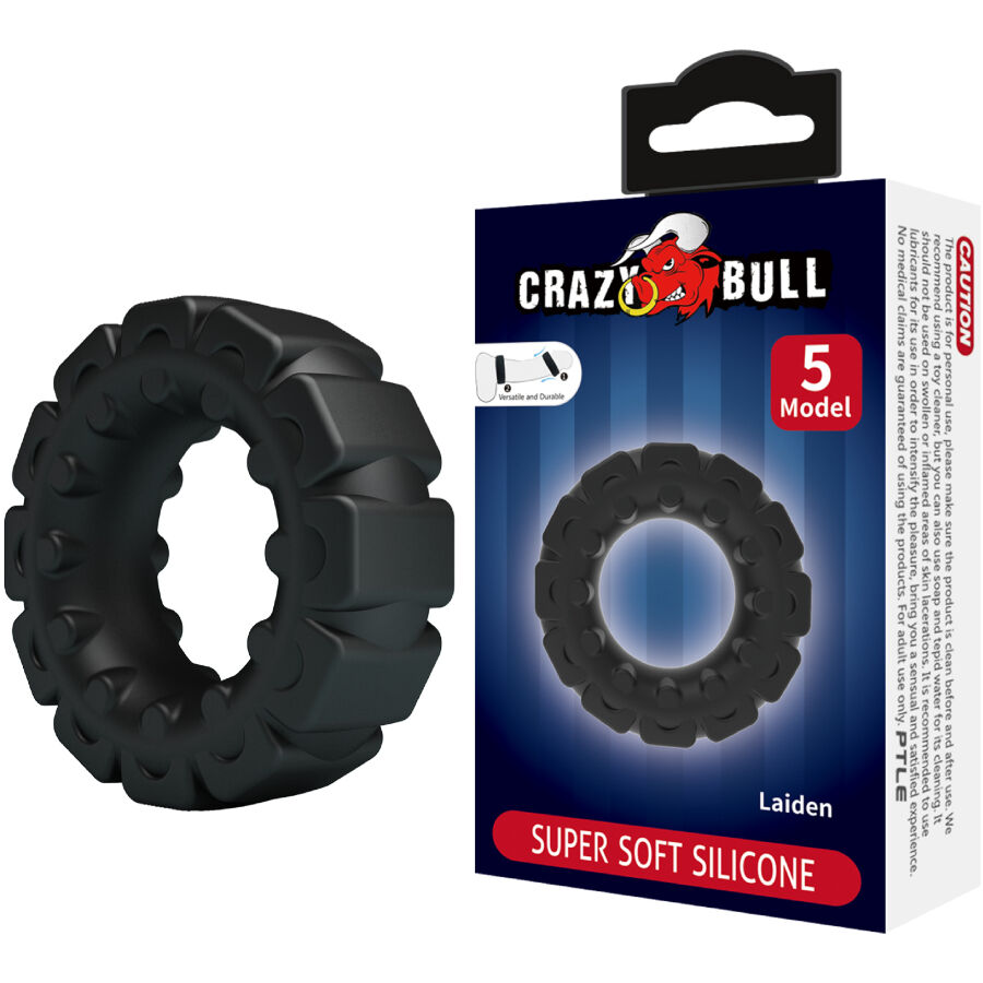 CRAZY BULL - ANELLO IN SILICONE LAIDEN MODELLO 5