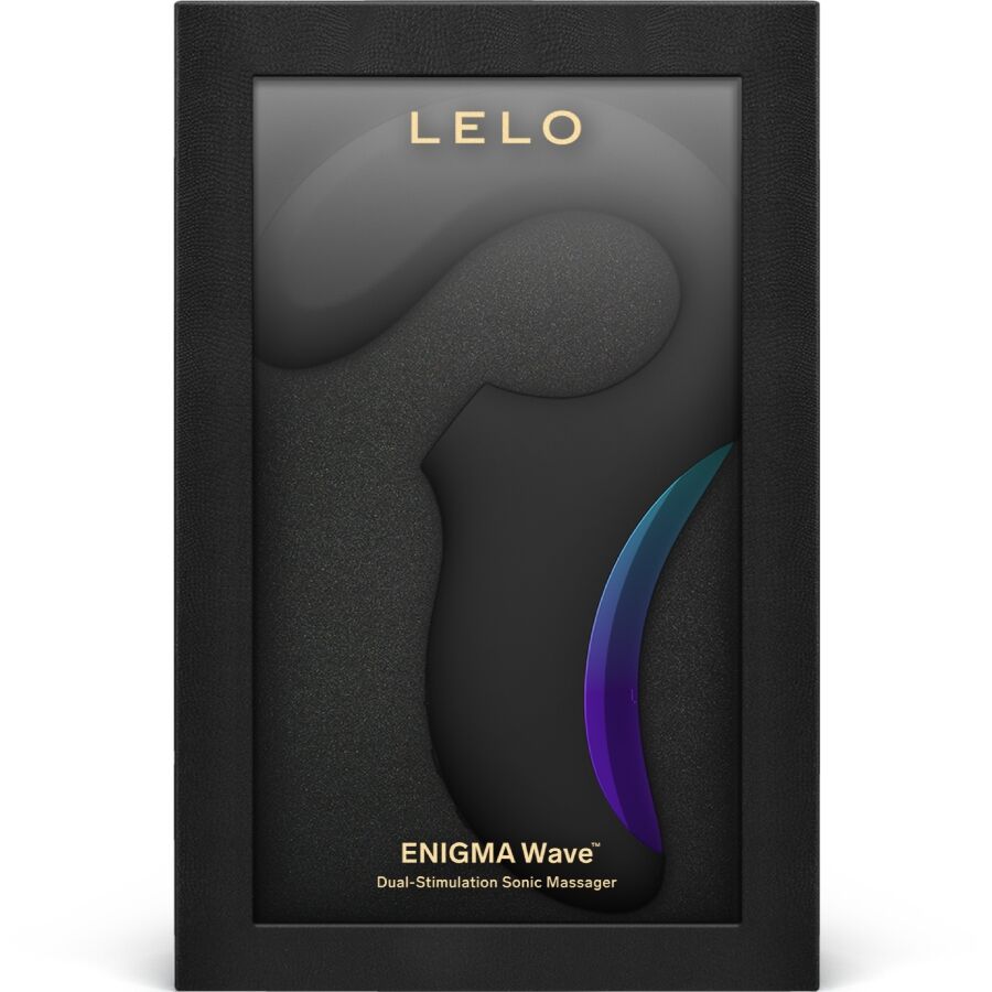 LELO – ENIGMA WAVE MASSAGGIATORE A TRIPLA VIBRAZIONE NERO