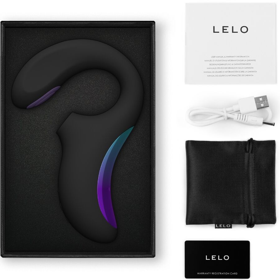 LELO – ENIGMA DOUBLE SONIC VIBRATOR POINT G NERO