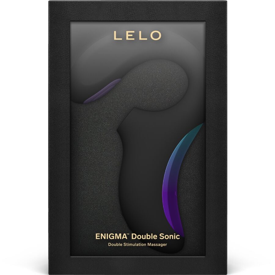 LELO – ENIGMA DOUBLE SONIC VIBRATOR POINT G NERO
