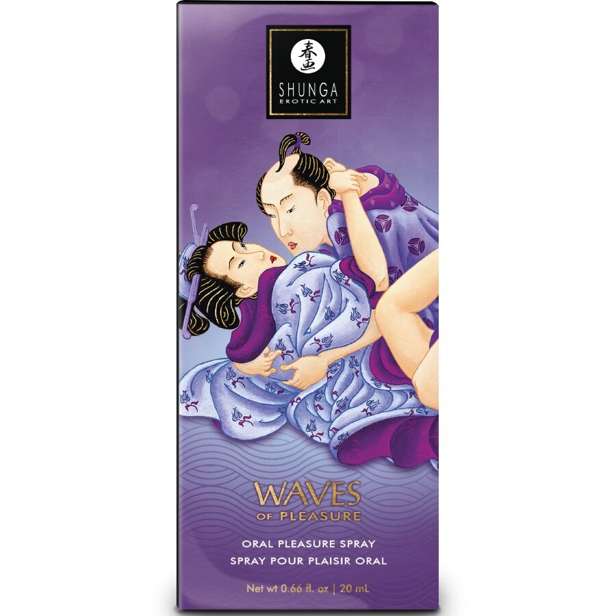 SHUNGA – WAVES PLEASURE SPRAY ORALE SEDUCENTE FRUTTI ESOTICI 20 ML