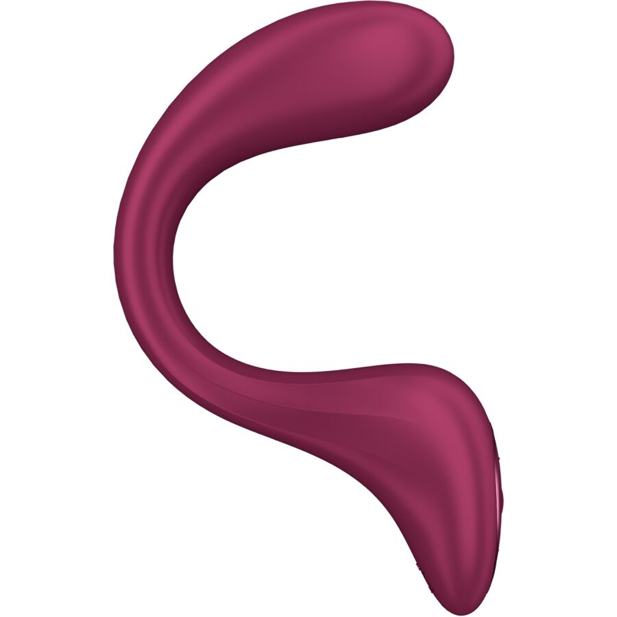 SATISFYER – G PER DEA 2 VIBRATORE CONIGLIO BOTTIGLIA BORDEAUX