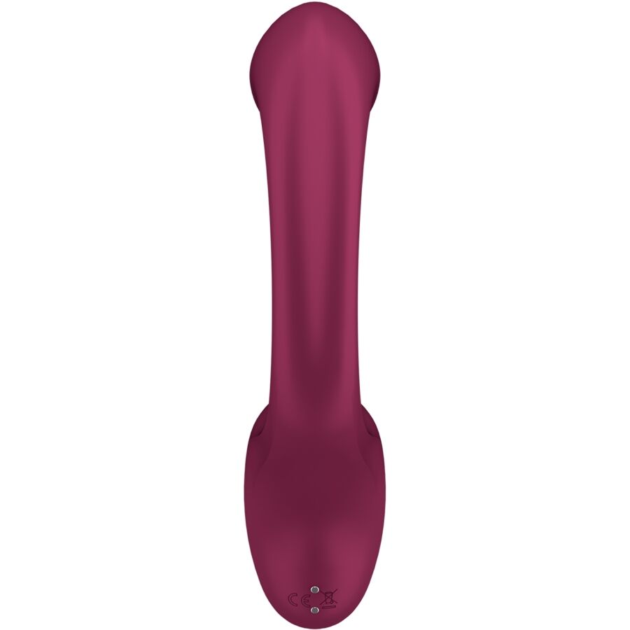 SATISFYER – G PER DEA 2 VIBRATORE CONIGLIO BOTTIGLIA BORDEAUX
