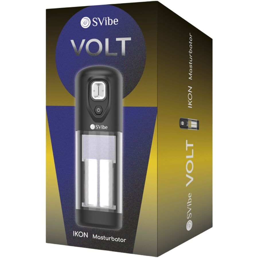 MASTURBATORE IKON VOLT CON EFFETTO CALORE E ATTRITO