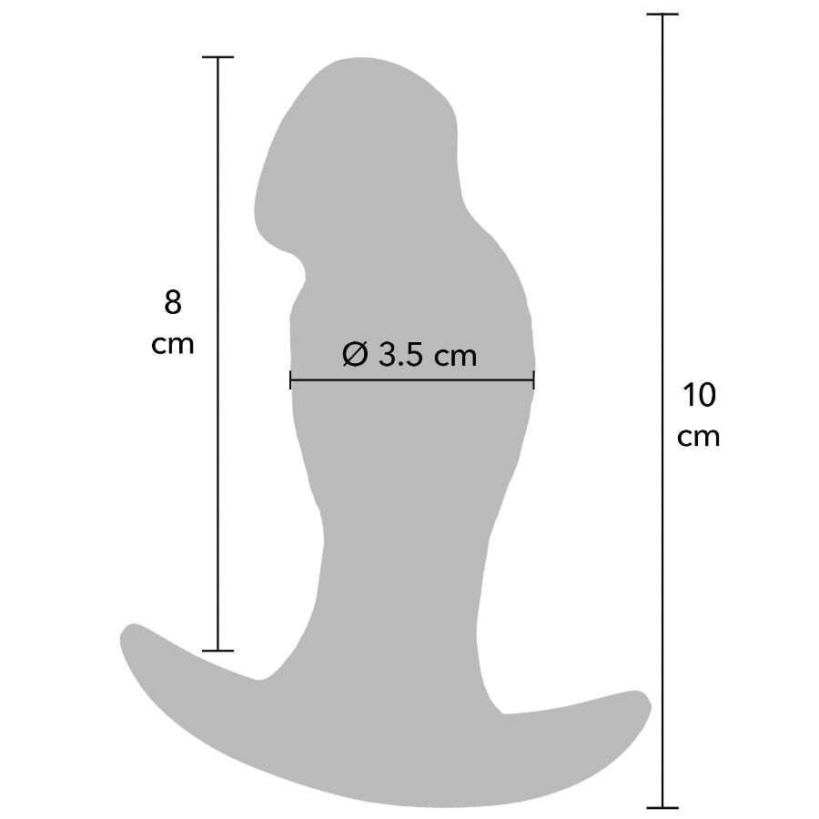 HIDDEN DESIRE – INFERNO REALISTICO DILATATORE ANALE 10 CM