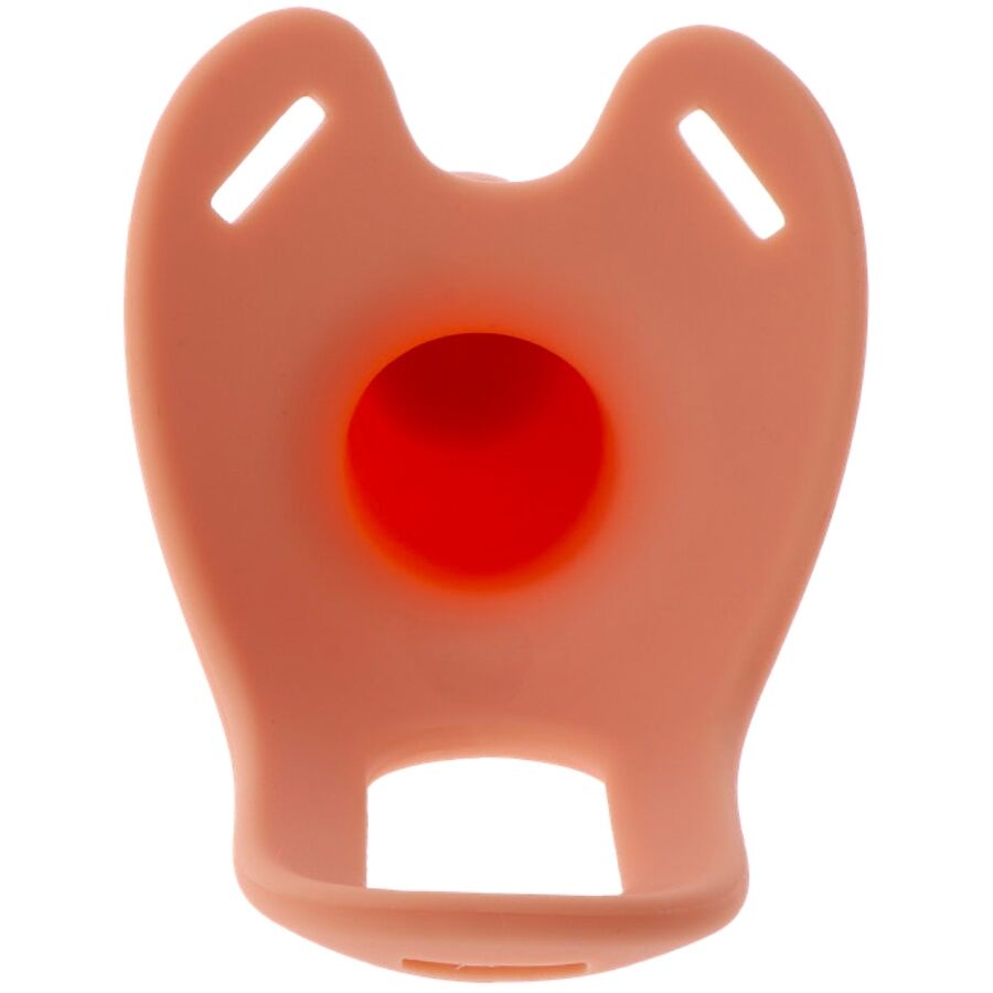 HIDDEN DESIRE – INFERNO GUAINA PER PENE CON STRAP-ON IN SILICONE 18 CM