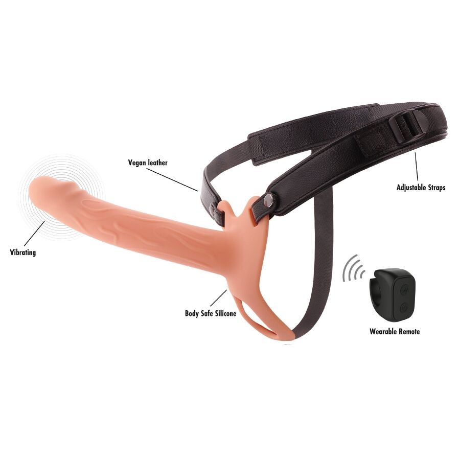 HIDDEN DESIRE – INFERNO VIBRANTE GUAINA PER PENE STRAP-ON 20 CM