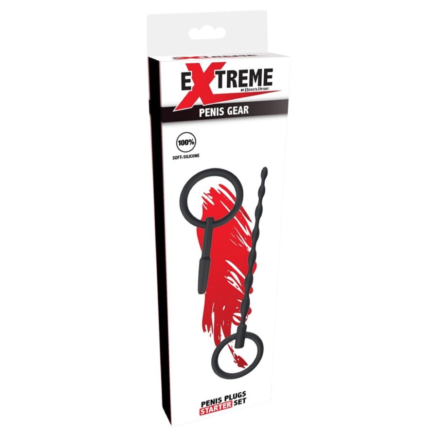 HIDDEN DESIRE – EXTREME STARTER SET DI PLUG URETRALI 2 UNITÀ