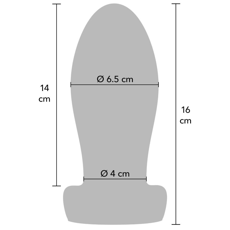 HIDDEN DESIRE – EXTREME HEAVY ANAL STRETCHER PLUG ANALE L