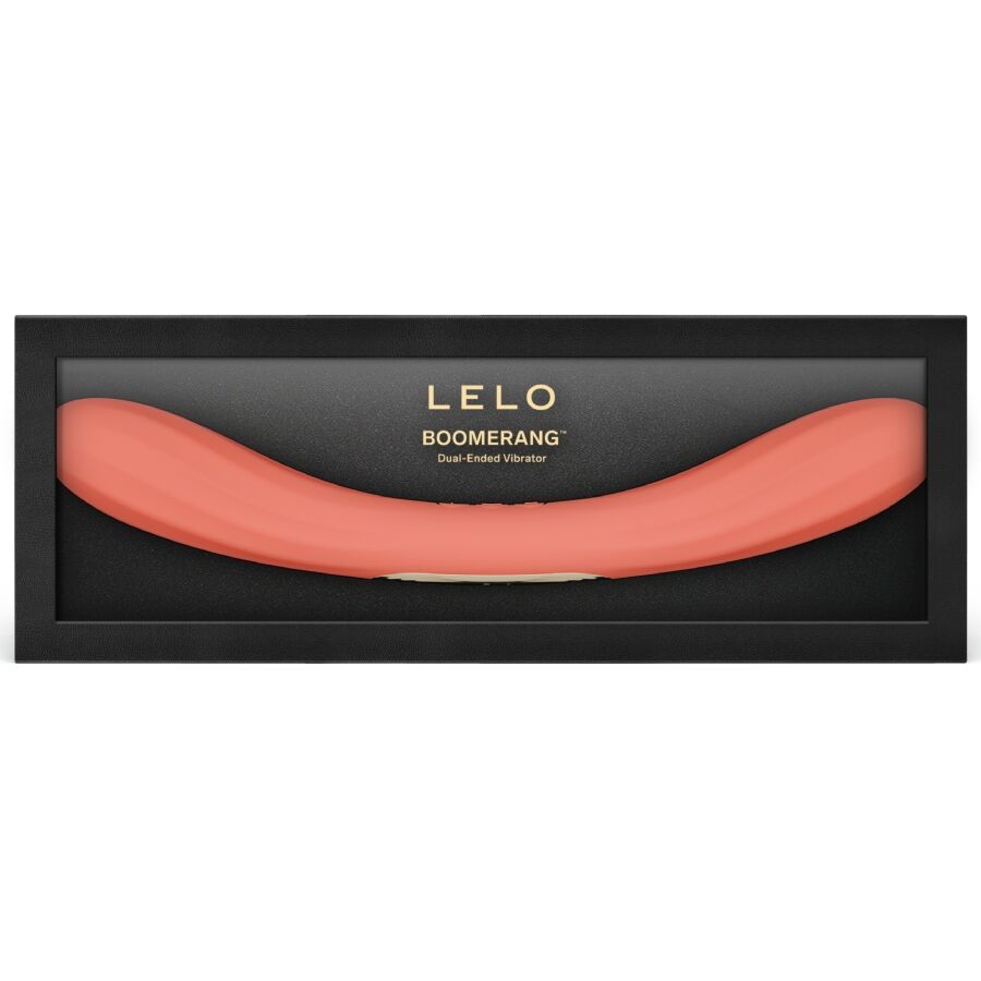 LELO – BOOMERANG VIBRATORE A DOPPIA ESTREMITÀ ROSSO CORALLO