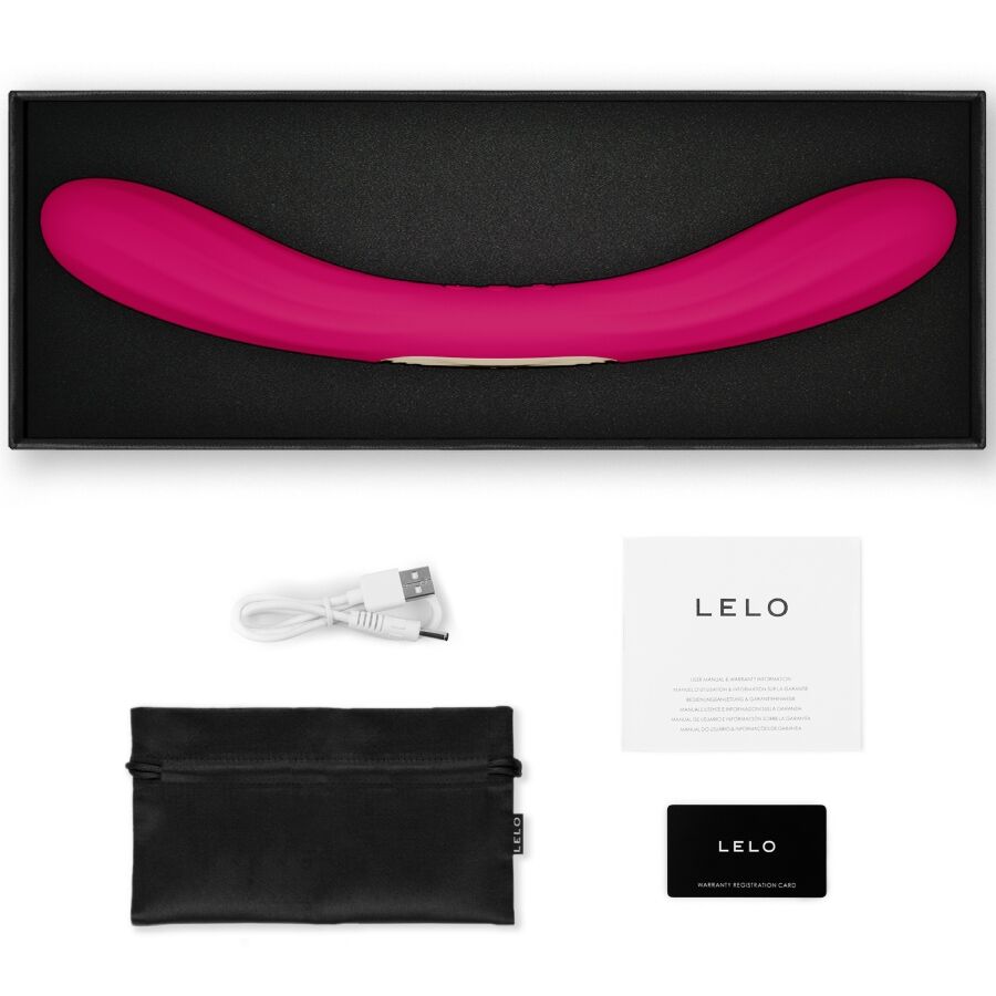 LELO – BOOMERANG VIBRATORE A DOPPIA ENDA CERISE