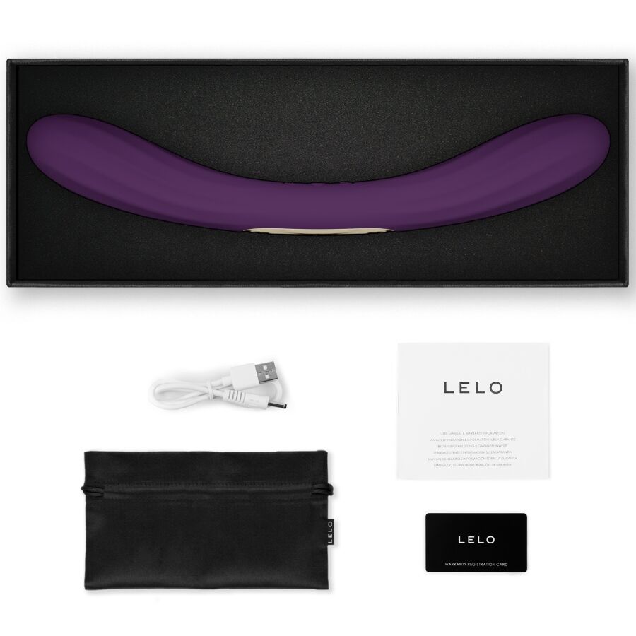 LELO – BOOMERANG VIBRATORE A DOPPIA ESTREMITÀ VIOLA