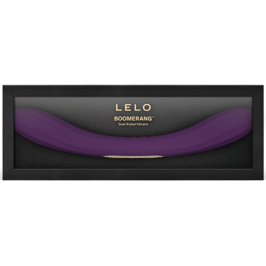 LELO – BOOMERANG VIBRATORE A DOPPIA ESTREMITÀ VIOLA