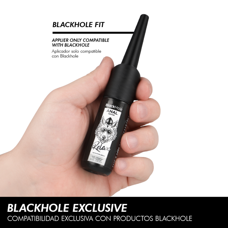 BLACK HOLE – APPLICATORE LUBRIFICANTE ANALE TAGLIA S 30 ML