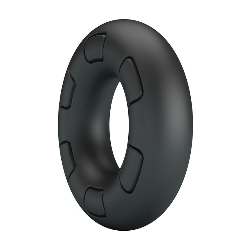 CRAZY BULL – ANELLO PER PENE IN SILICONE SUPER MORBIDO BERTRAM NERO