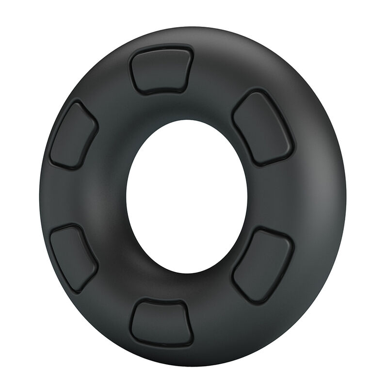CRAZY BULL – ANELLO PER PENE IN SILICONE SUPER MORBIDO BERTRAM NERO