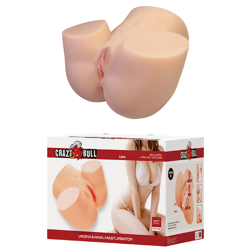 CRAZY BULL – LIORA XXL DOPPIO MASTURBATORE VAGINALE E ANALE