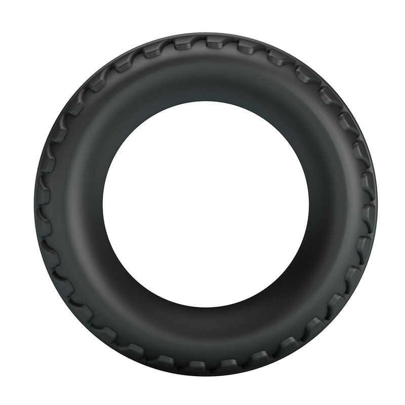 CRAZY BULL – ANELLO PER PENE IN SILICONE TESTURIZZATO MERRITT NERO