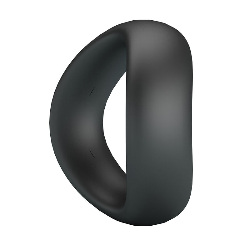 CRAZY BULL – VALEN ANELLO PER PENE ERGONOMICO IN SILICONE NERO