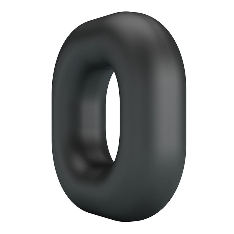 CRAZY BULL – ANELLO PER PENE WALDEN IN SILICONE SUPER MORBIDO NERO