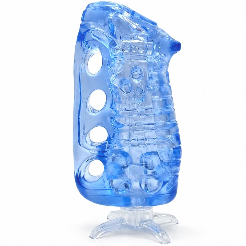 FLESHLIGHT  MASTURBATORE MANUALE MASCHILE FLESHSKINS GRIP BLUE ICE BLU