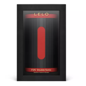 LELO – F2S DOPPIO STIMOLATORE SONICO MASCHILE CON DOPPIA STIMOLAZIONE SONICA ROSSO