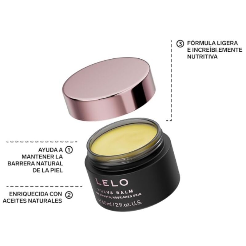LELO – BALSAMO VULVAICO LENITIVO E IDRATANTE PER LA ZONA INTIMA ESTERNA