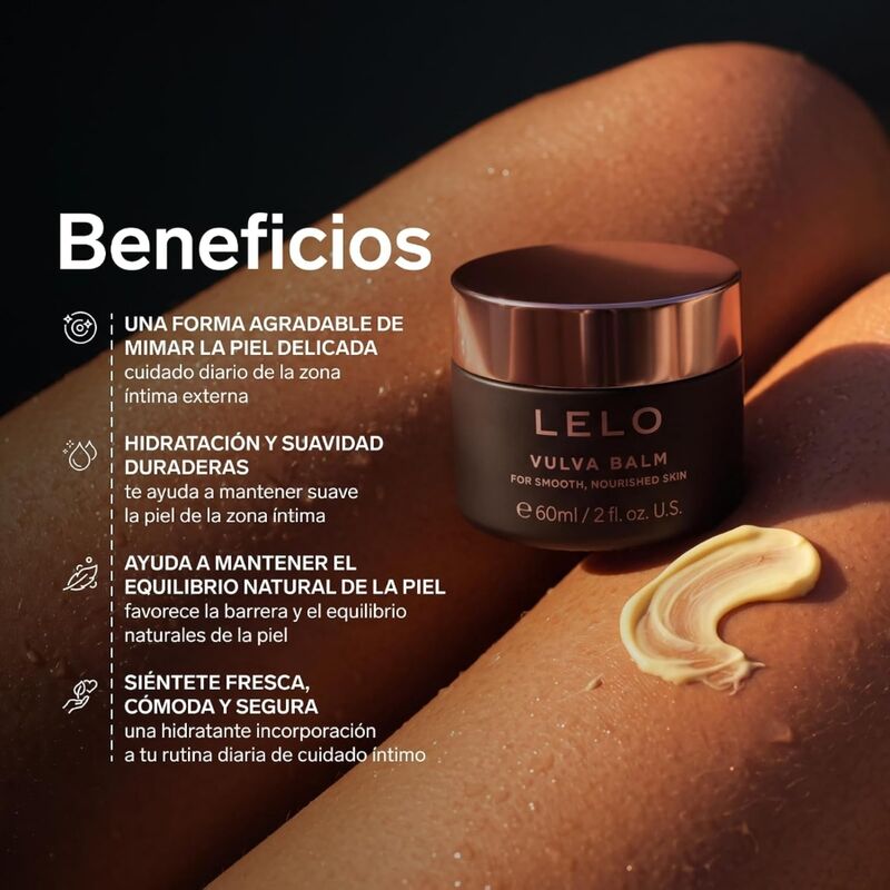 LELO – BALSAMO VULVAICO LENITIVO E IDRATANTE PER LA ZONA INTIMA ESTERNA