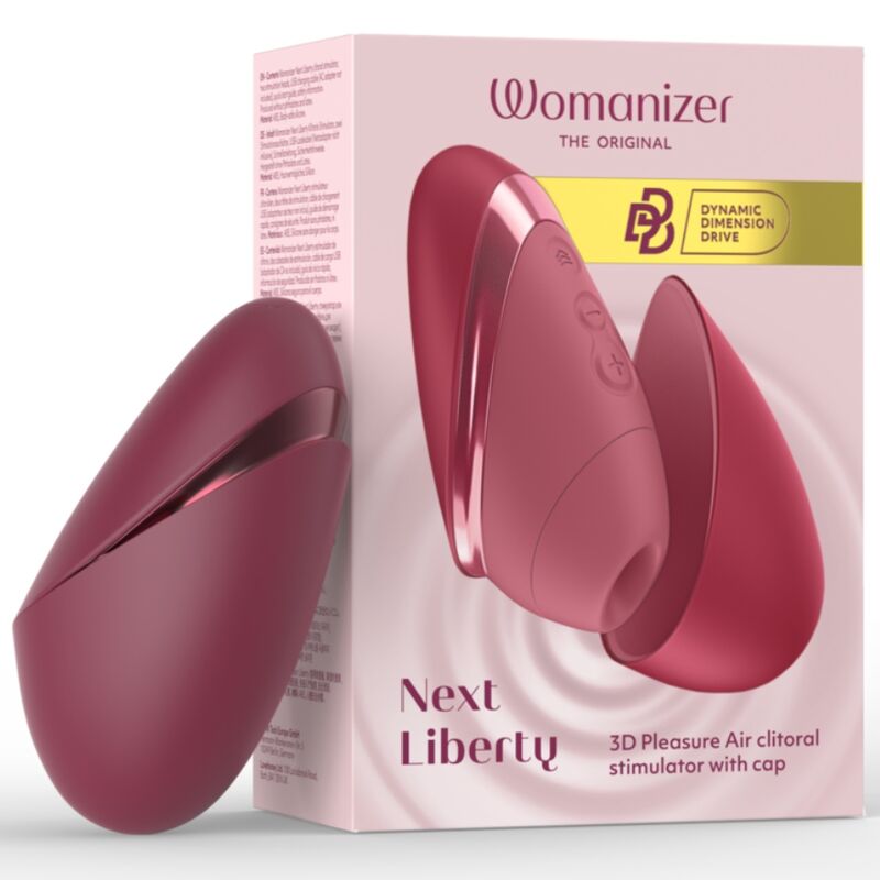 WOMANIZER – STIMOLATORE CLITORIDEO A SUZIONE 14 LIVELLI DI INTENSITÀ BORDEAUX