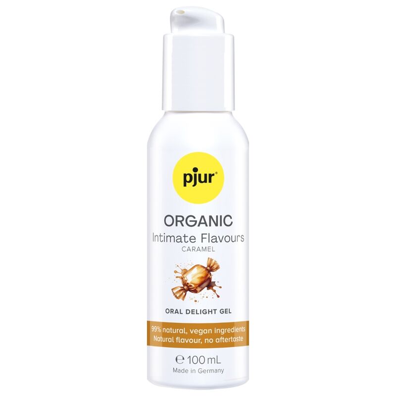 PJUR - GEL ORALE AL CARAMELLO CON AROMI INTIMI BIOLOGICI 100 ML