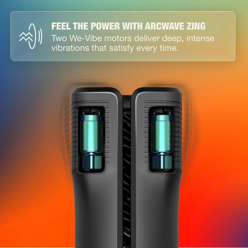 ARCWAVE – ZING STROKER MASCHILE VIBRANTE CON DOPPIO MOTORE NERO