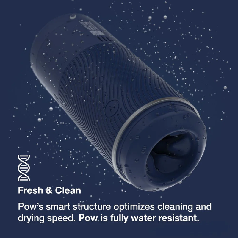ARCWAVE – POW STROKER MANUALE CON CONTROLLO DELLASPIRAZIONE BLU