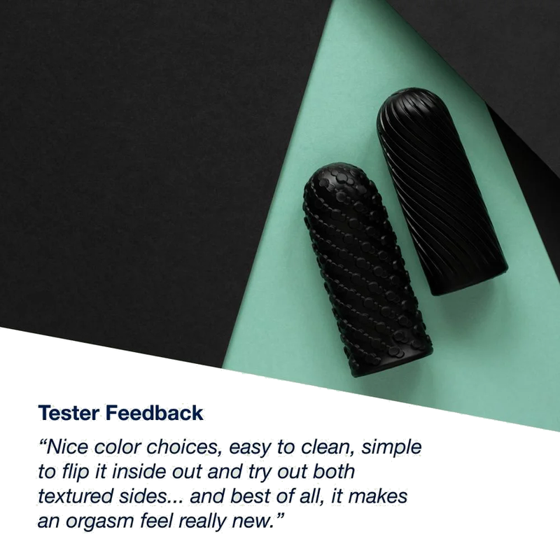ARCWAVE – GHOST STROKER REVERSIBILE IN SILICONE NERO