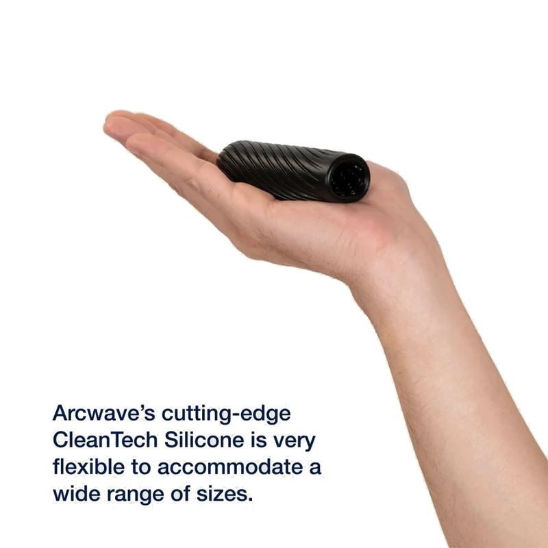 ARCWAVE – GHOST STROKER REVERSIBILE IN SILICONE NERO