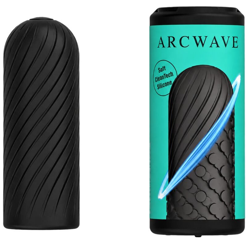 ARCWAVE - GHOST STROKER REVERSIBILE IN SILICONE NERO