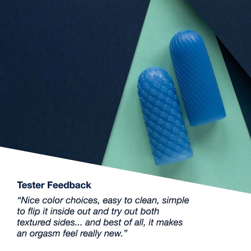 ARCWAVE – GHOST STROKER REVERSIBILE IN SILICONE BLU