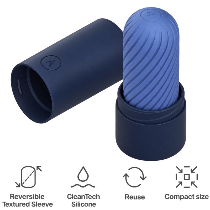 ARCWAVE – GHOST STROKER REVERSIBILE IN SILICONE BLU