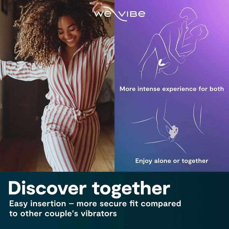 WE-VIBE – VIBRATORE PER COPPIE SYNC O WRAPPING-STIMULATION LUCE VIOLA
