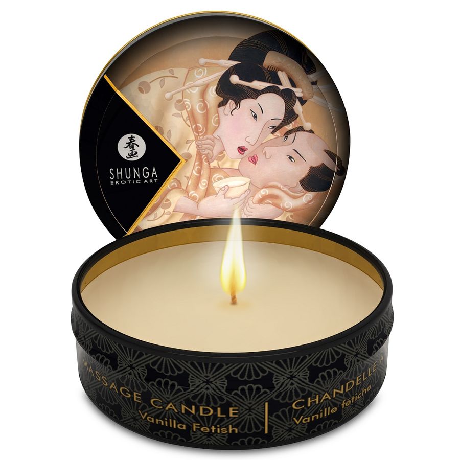 SHUNGA – MINI CARESS BY CANDELIGHT CANDELA DA MASSAGGIO VANIGLIA 30 ML