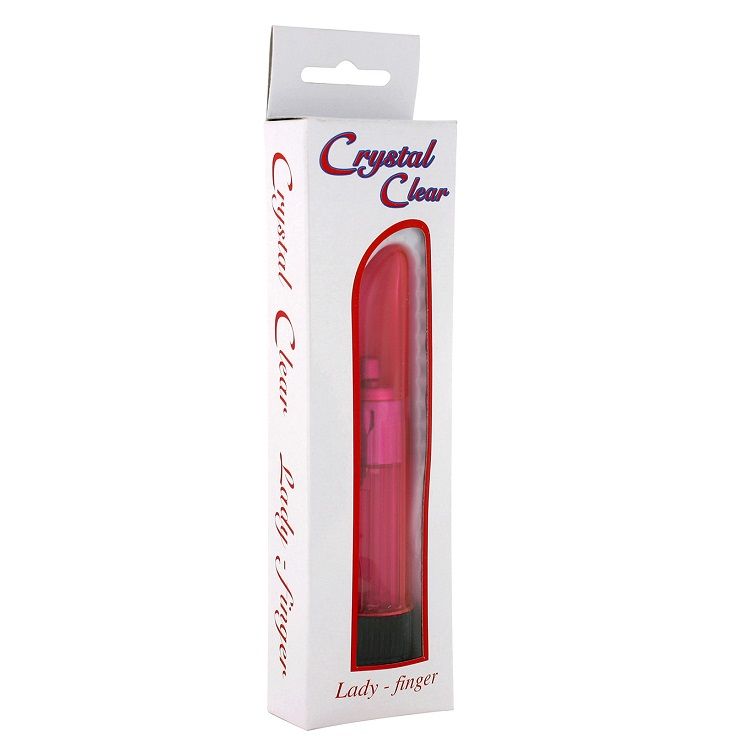 SEVEN CREATIONS – VIBRATORE CRYSTAL CLEAR LADY PINK