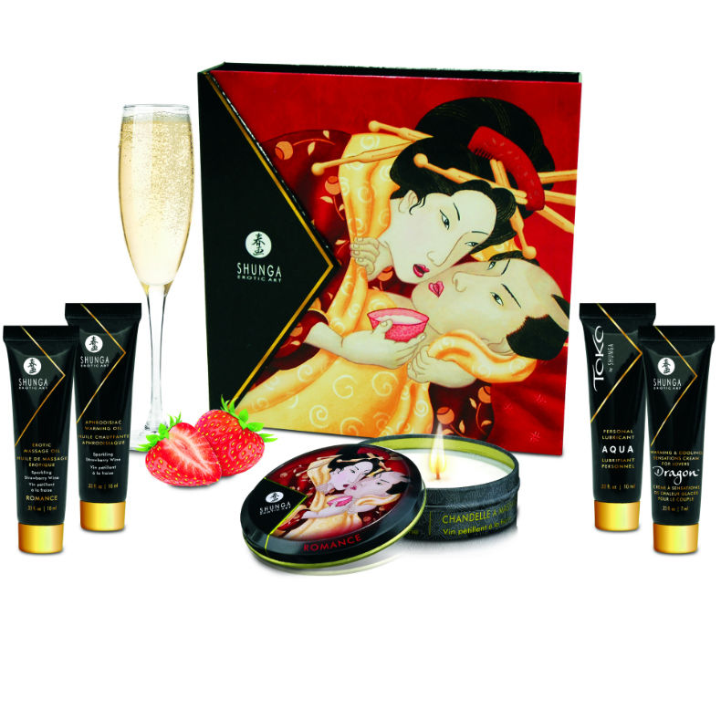 SHUNGA – KIT SEGRETO GEISHA FRAGOLE E CAVA