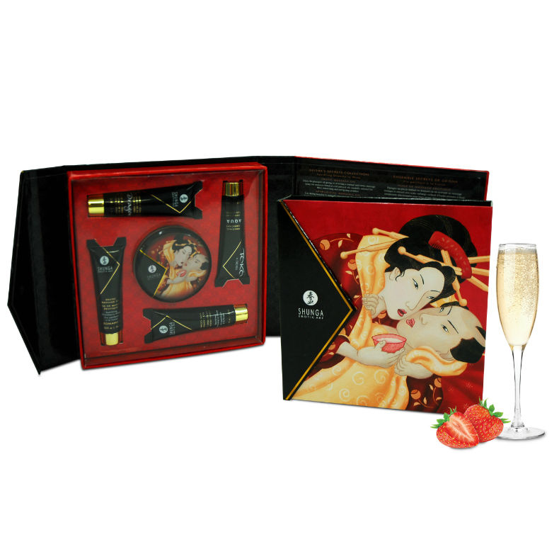 SHUNGA – KIT SEGRETO GEISHA FRAGOLE E CAVA